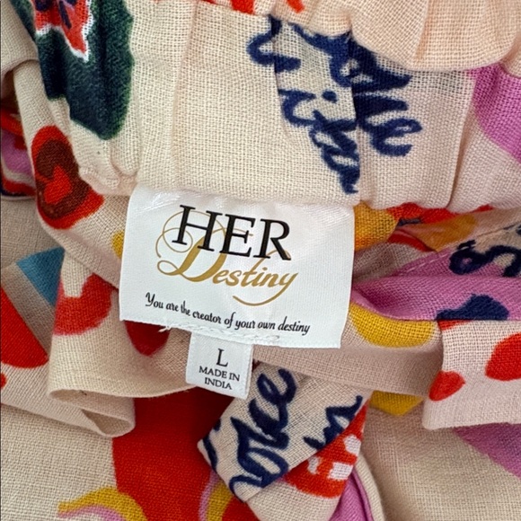 Colorful Patterned cotton skirt - Picture 8 of 8